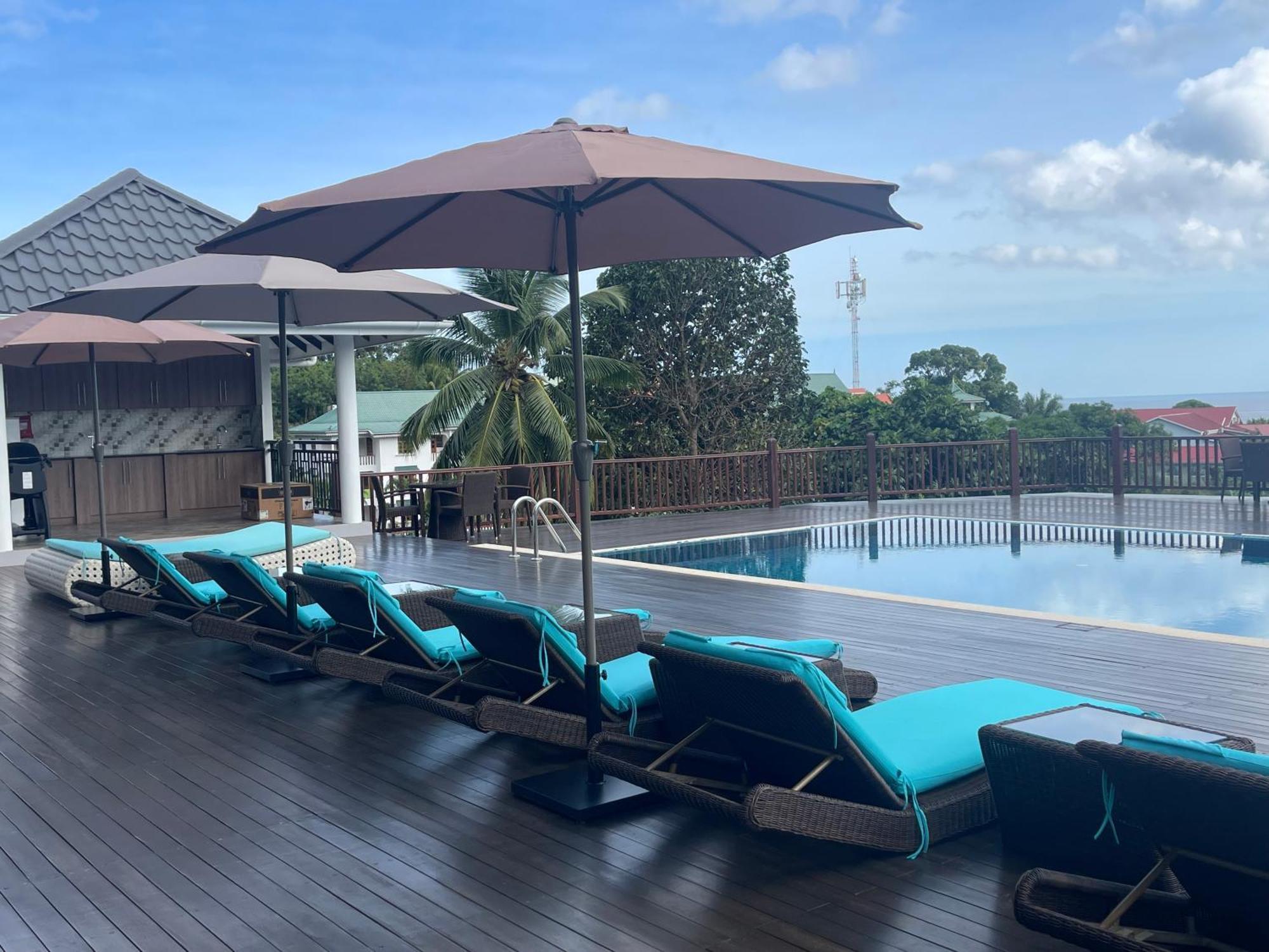 D'Offay Seaview Apartments Beau Vallon (Mahe) Exterior foto