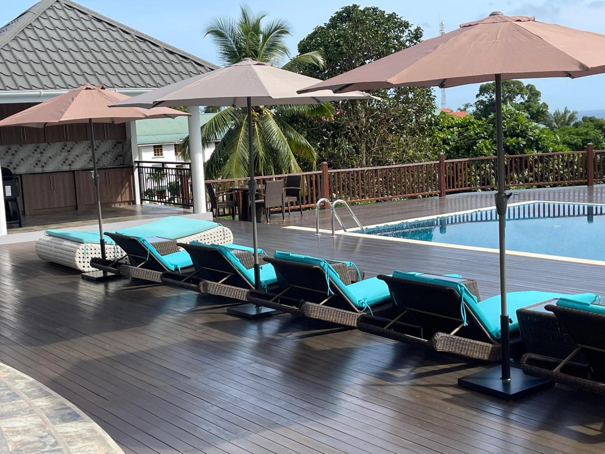 D'Offay Seaview Apartments Beau Vallon (Mahe) Exterior foto