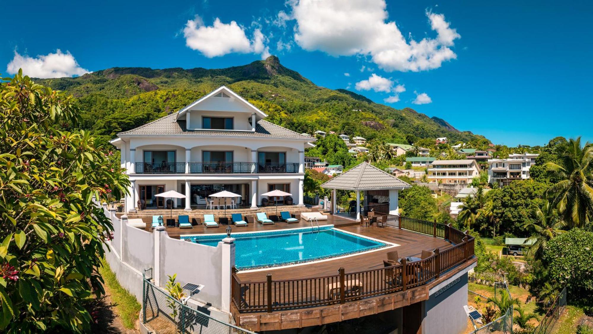 D'Offay Seaview Apartments Beau Vallon (Mahe) Exterior foto