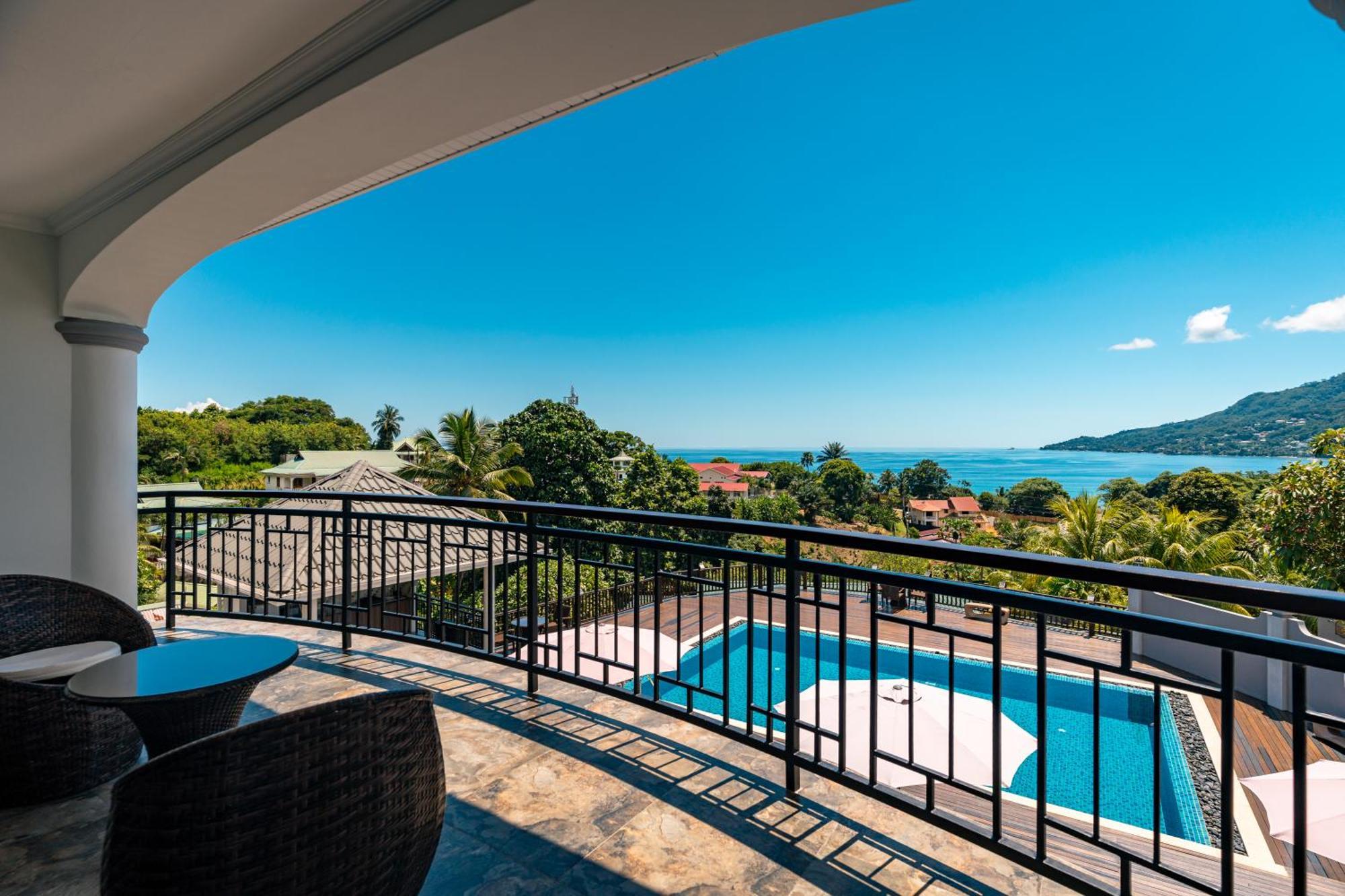D'Offay Seaview Apartments Beau Vallon (Mahe) Exterior foto