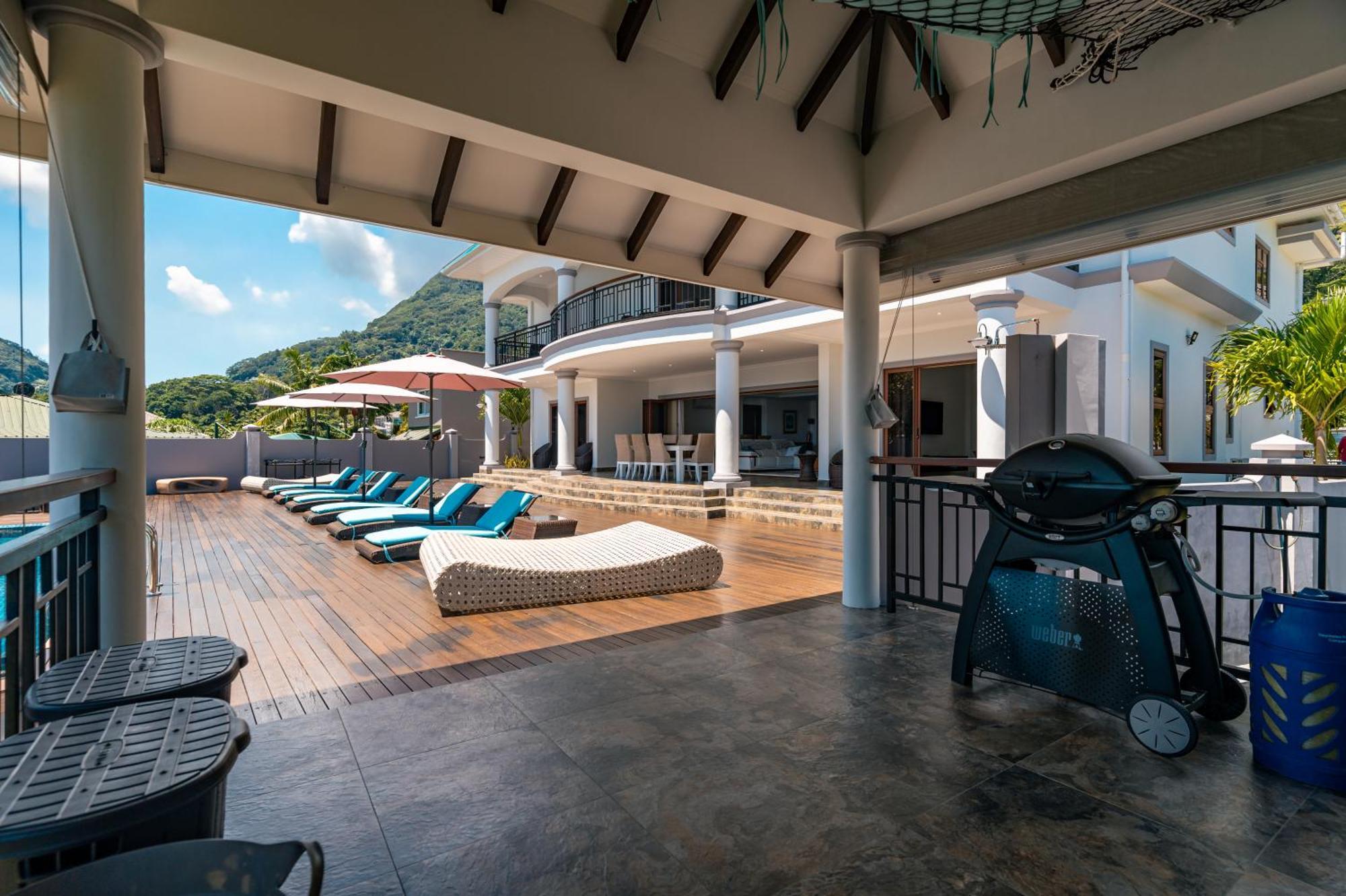 D'Offay Seaview Apartments Beau Vallon (Mahe) Exterior foto