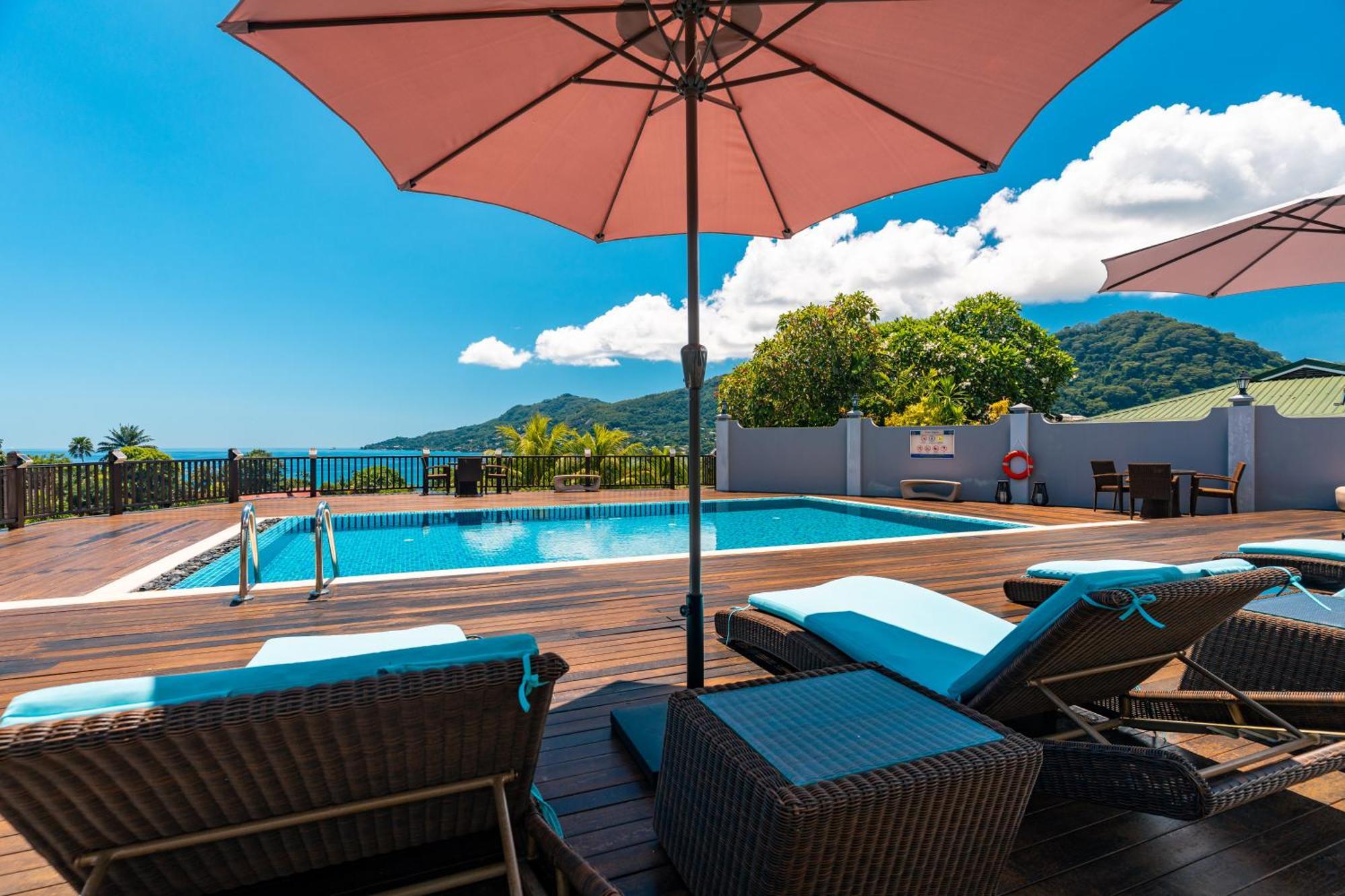 D'Offay Seaview Apartments Beau Vallon (Mahe) Exterior foto