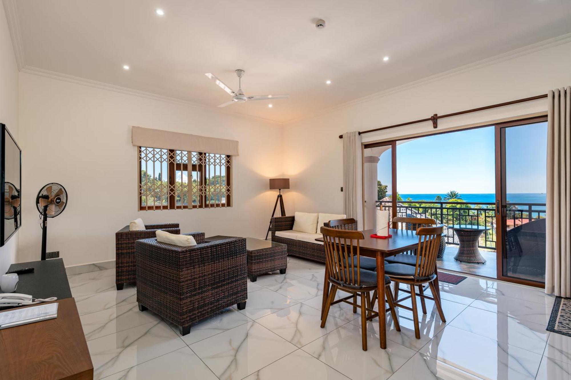D'Offay Seaview Apartments Beau Vallon (Mahe) Exterior foto