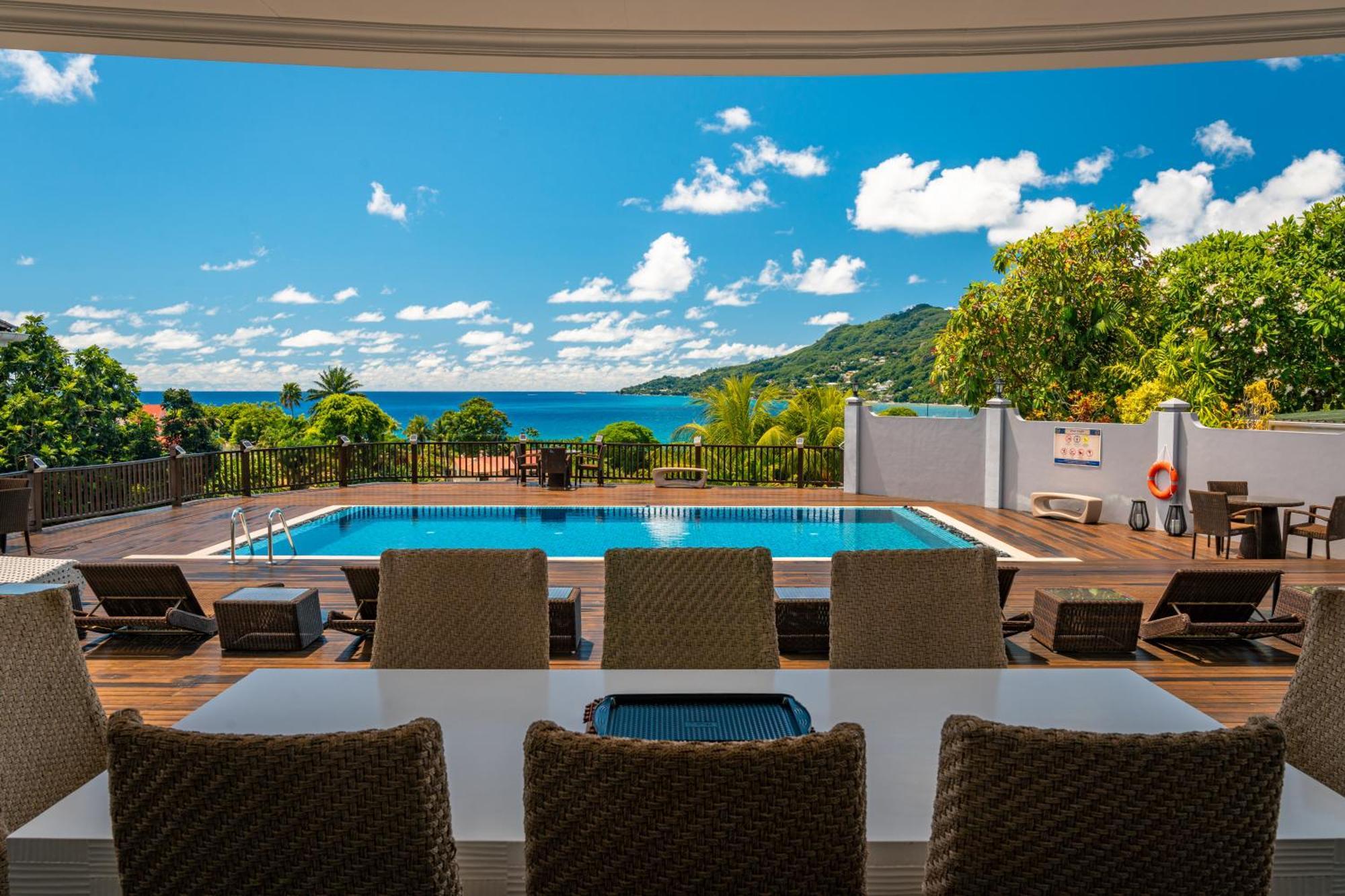 D'Offay Seaview Apartments Beau Vallon (Mahe) Exterior foto