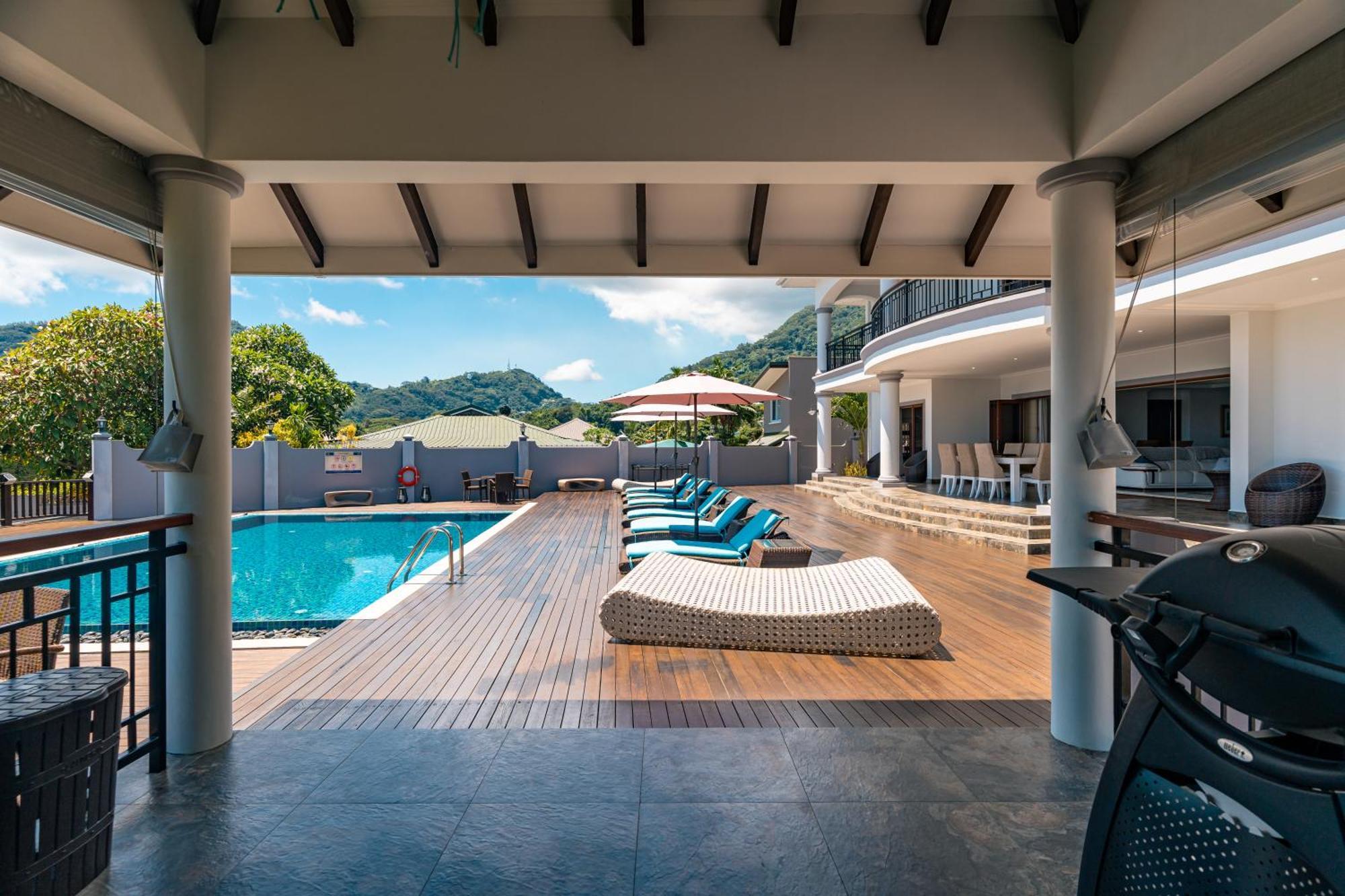 D'Offay Seaview Apartments Beau Vallon (Mahe) Exterior foto