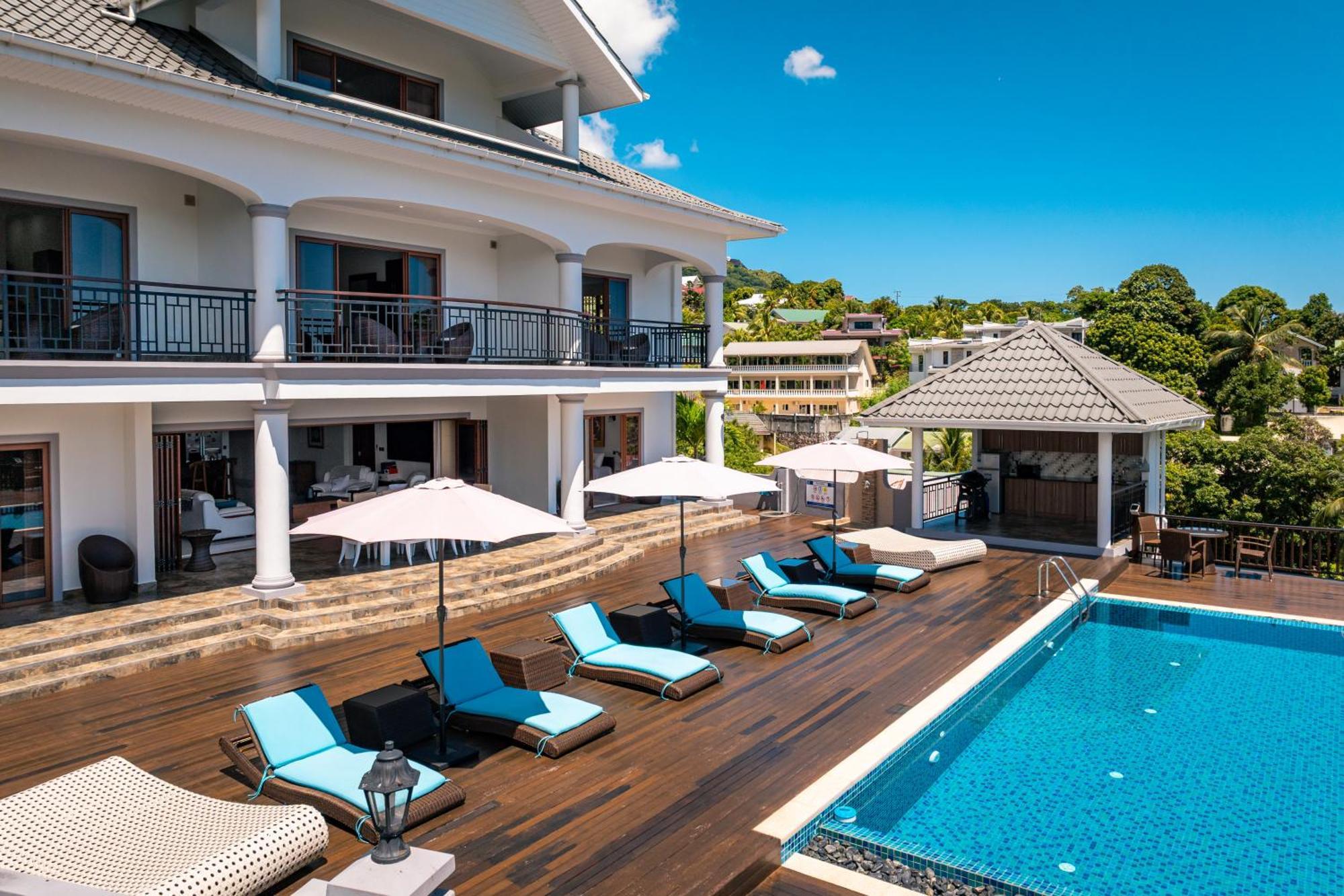 D'Offay Seaview Apartments Beau Vallon (Mahe) Exterior foto