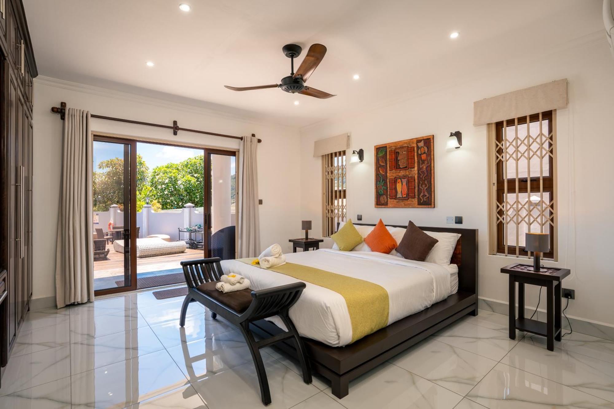 D'Offay Seaview Apartments Beau Vallon (Mahe) Exterior foto