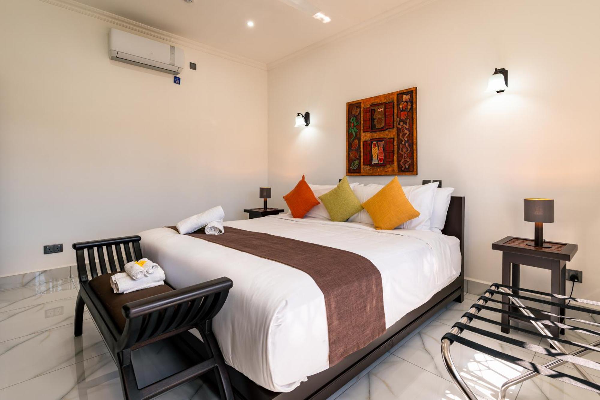D'Offay Seaview Apartments Beau Vallon (Mahe) Exterior foto