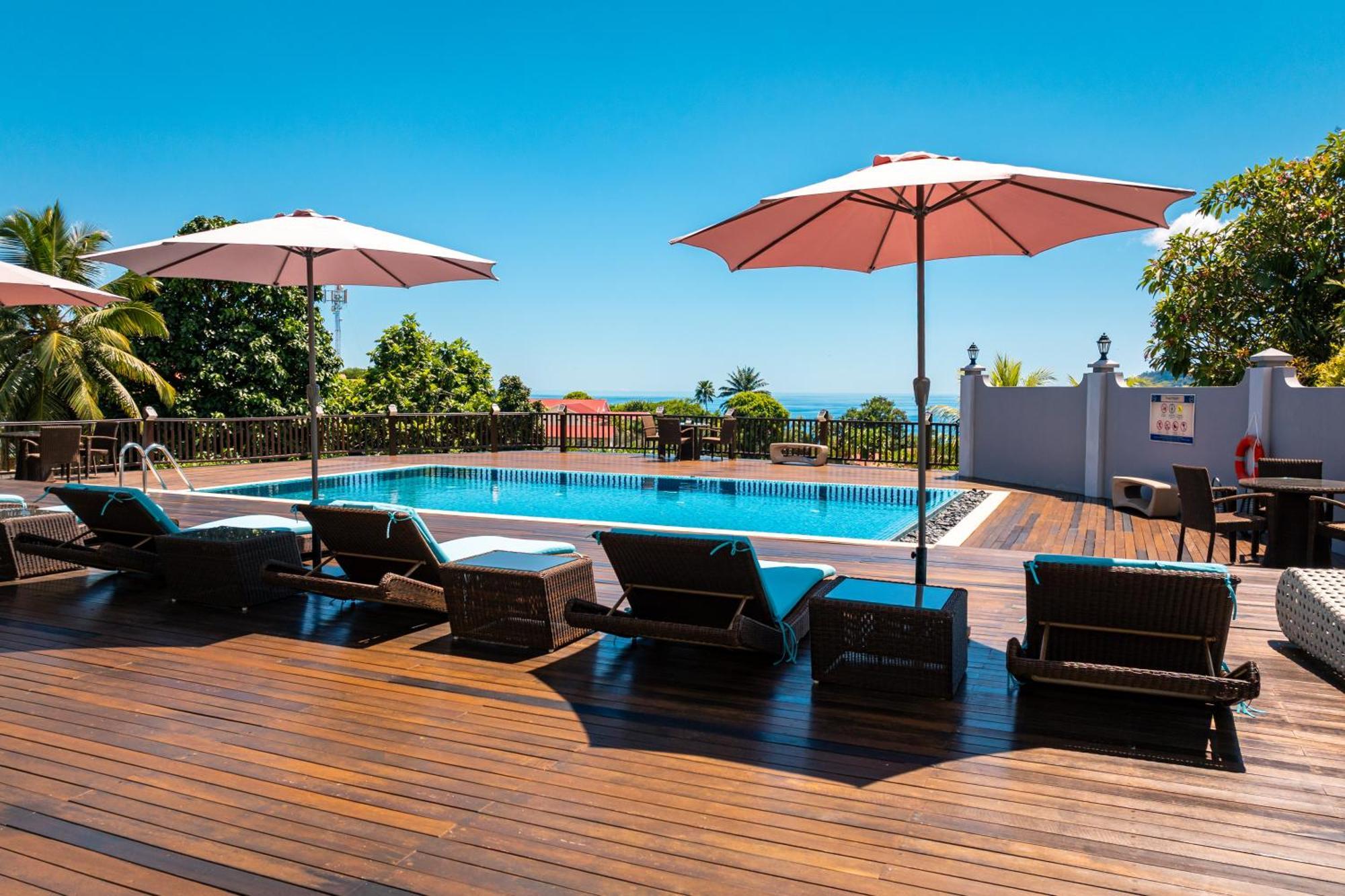D'Offay Seaview Apartments Beau Vallon (Mahe) Exterior foto