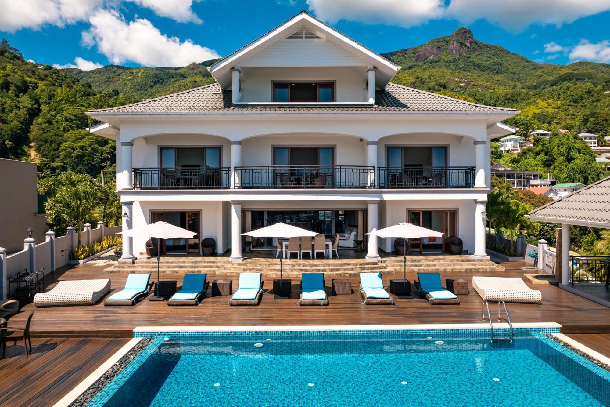 D'Offay Seaview Apartments Beau Vallon (Mahe) Exterior foto
